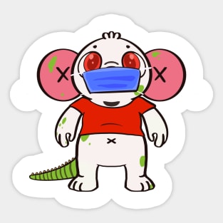 lab rat 23 Sticker